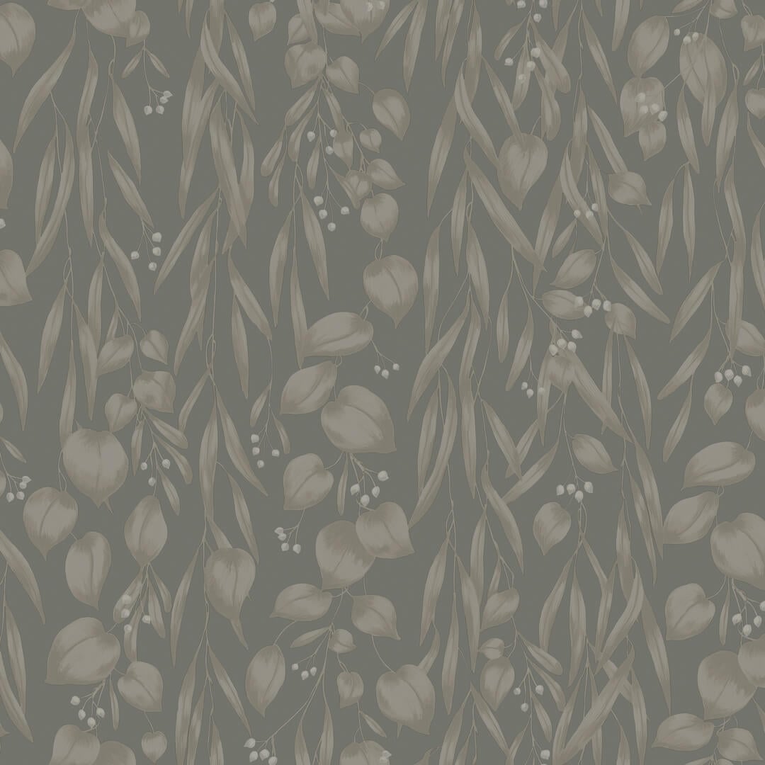 Tapeta liście wierzby Sandberg S10119 Sara Sage Green Jordnara
