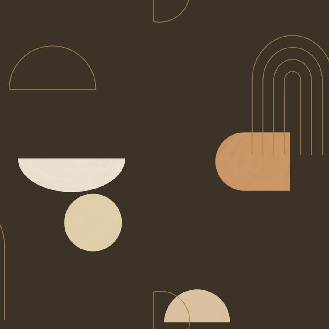 Tapeta geometryczna abstrakcja Caselio ARN102919120 Turn Around Around