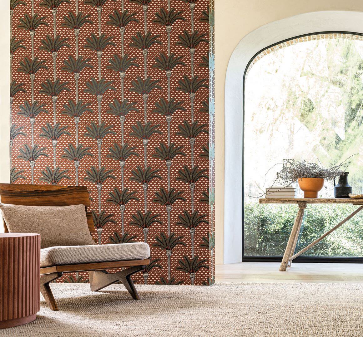 Tapeta palmy Casamance ATLAS 75240304 Mirage