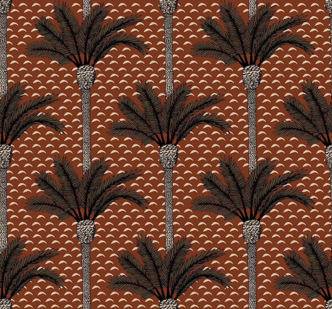Tapeta palmy Casamance ATLAS 75240712 Mirage