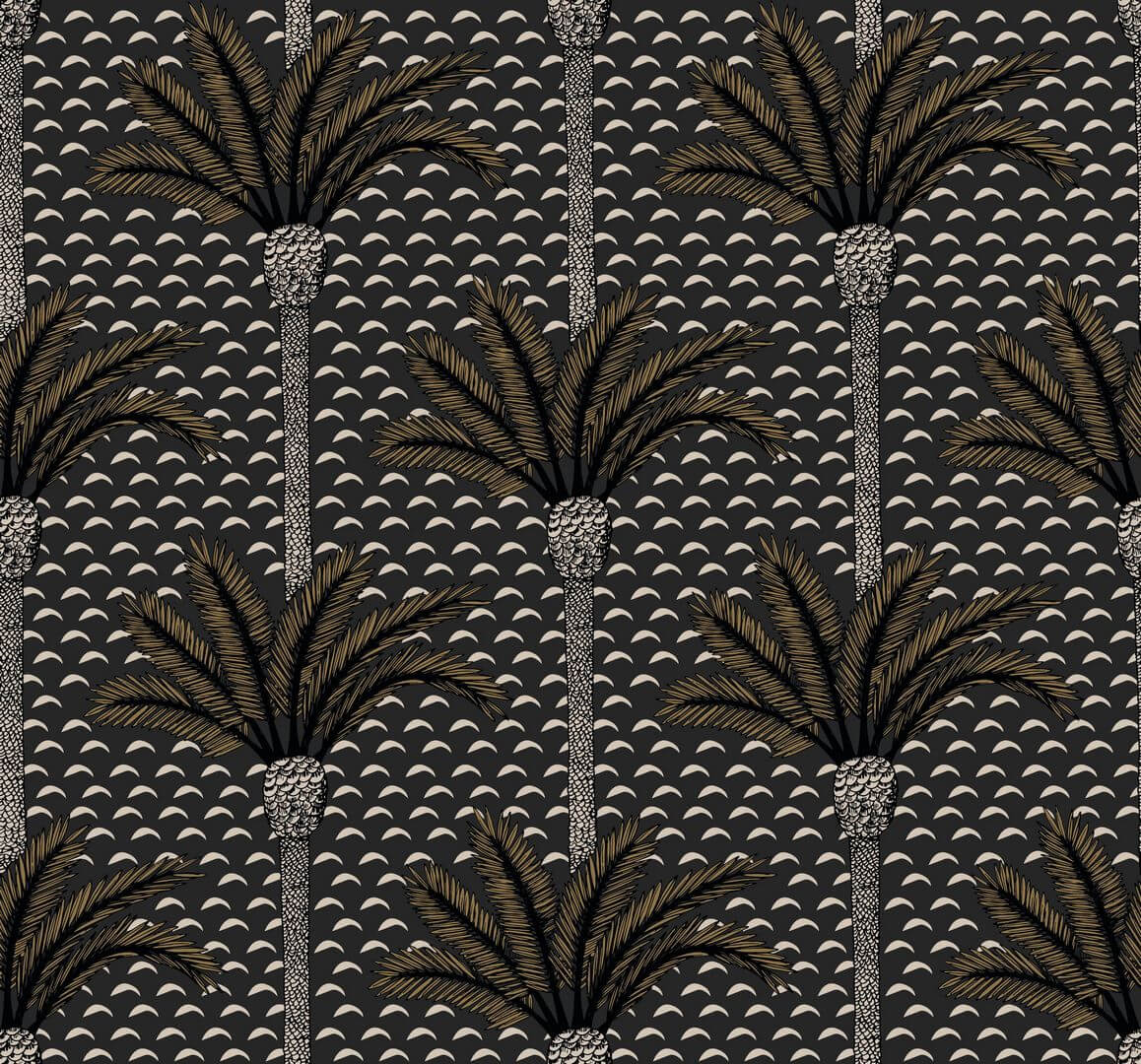 Tapeta palmy Casamance ATLAS 75240814 Mirage
