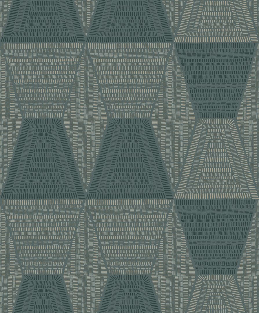 Tapeta w stylu etnicznym Casamance DAIA 75271936 Mirage