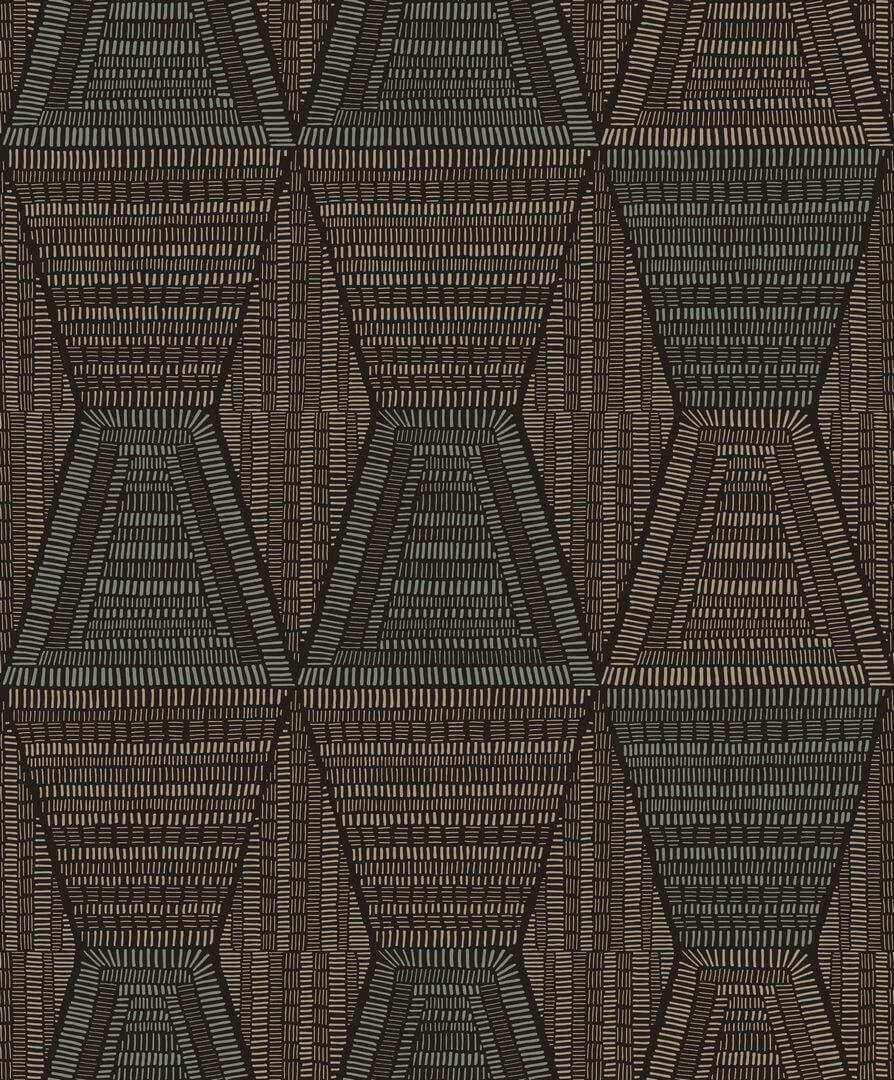 Tapeta w stylu etnicznym Casamance DAIA 75274588 Mirage