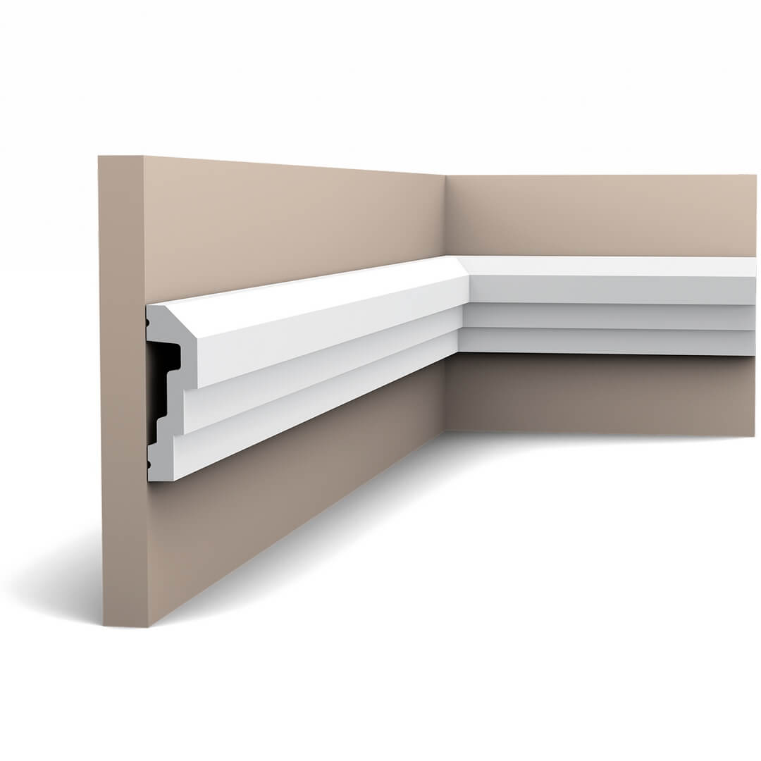 Listwa elastyczna ścienna P7070F Flex Orac Decor wys. 7,4cm