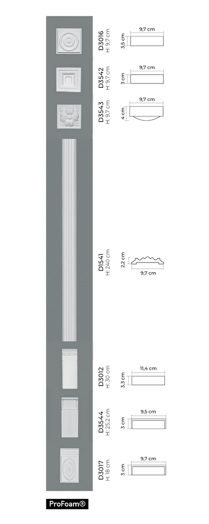 Pilaster D1541 Mardom Decor