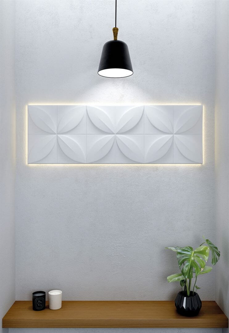 Panel ścienny 3D Arstyl Flower Noël & Marquet