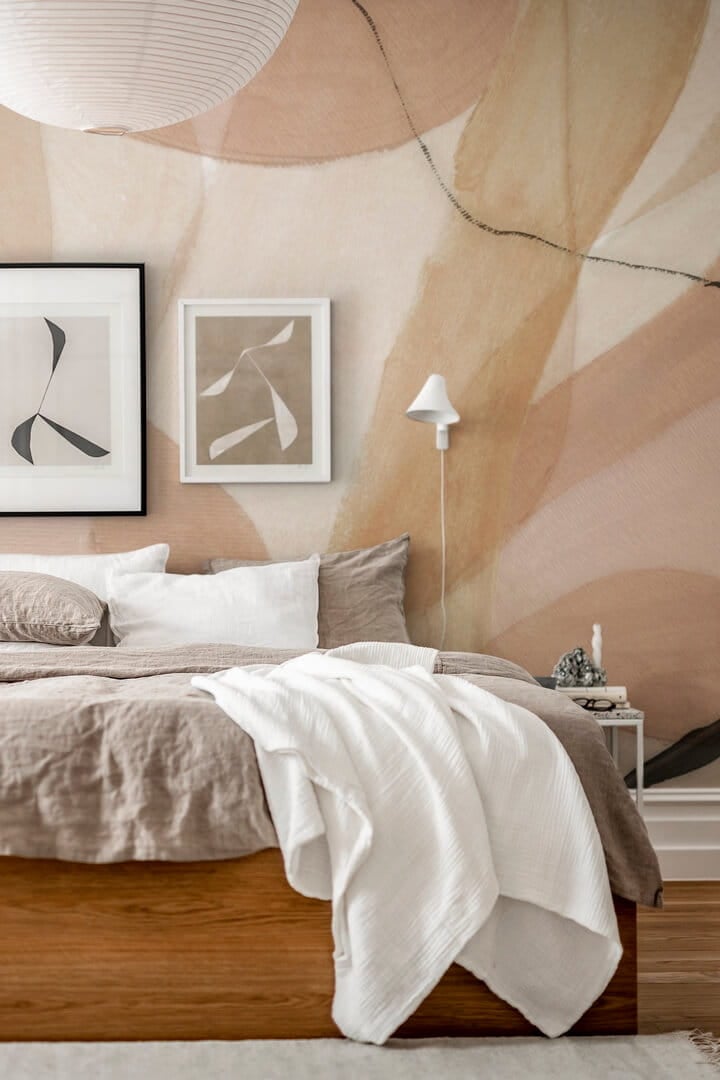 Fototapeta abstrakcyjna Rebel Walls R17021 Asana Dusty Pink Simplicity