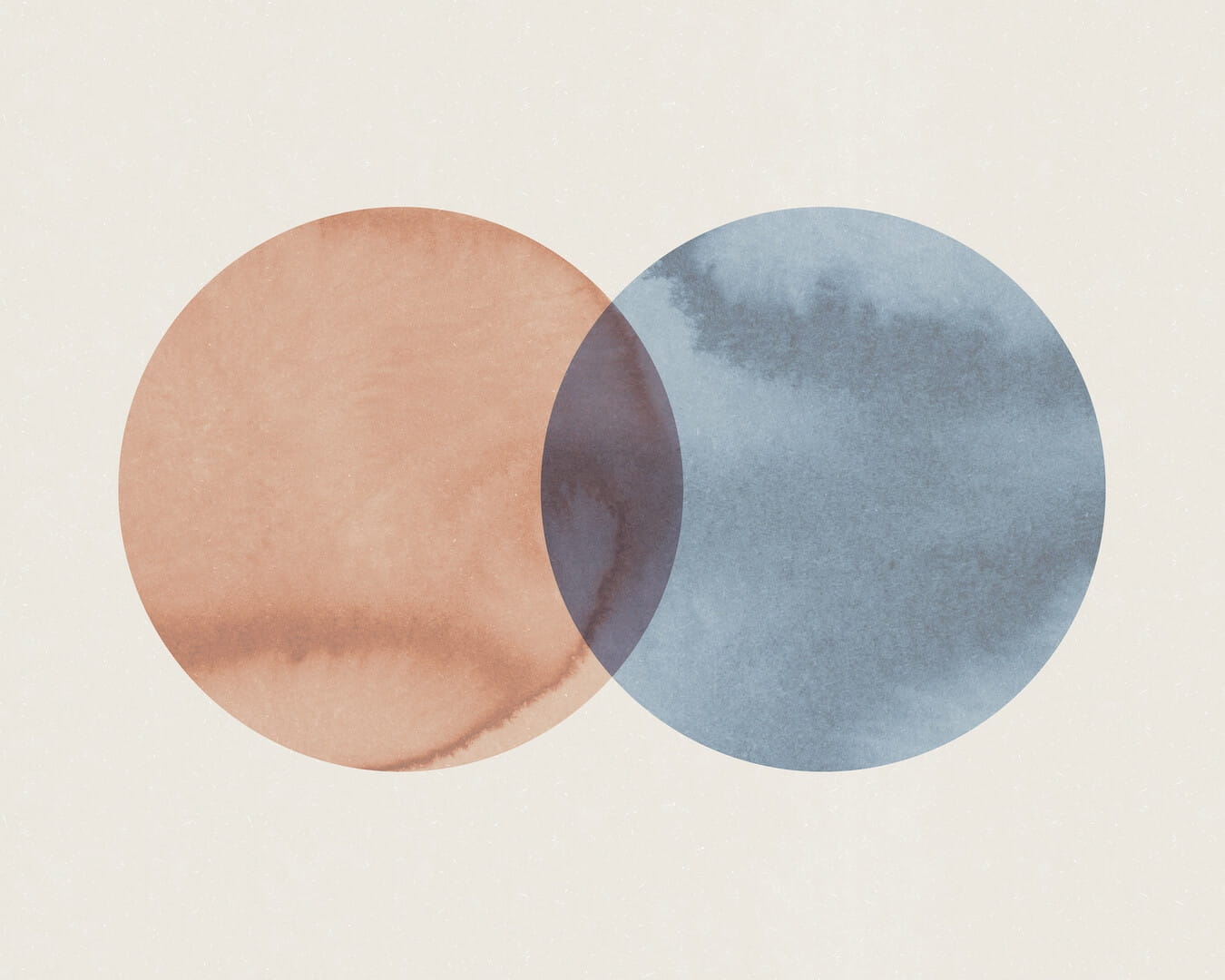 Fototapeta koła Rebel Walls R18332 Eclipse Red Blue Simplicity