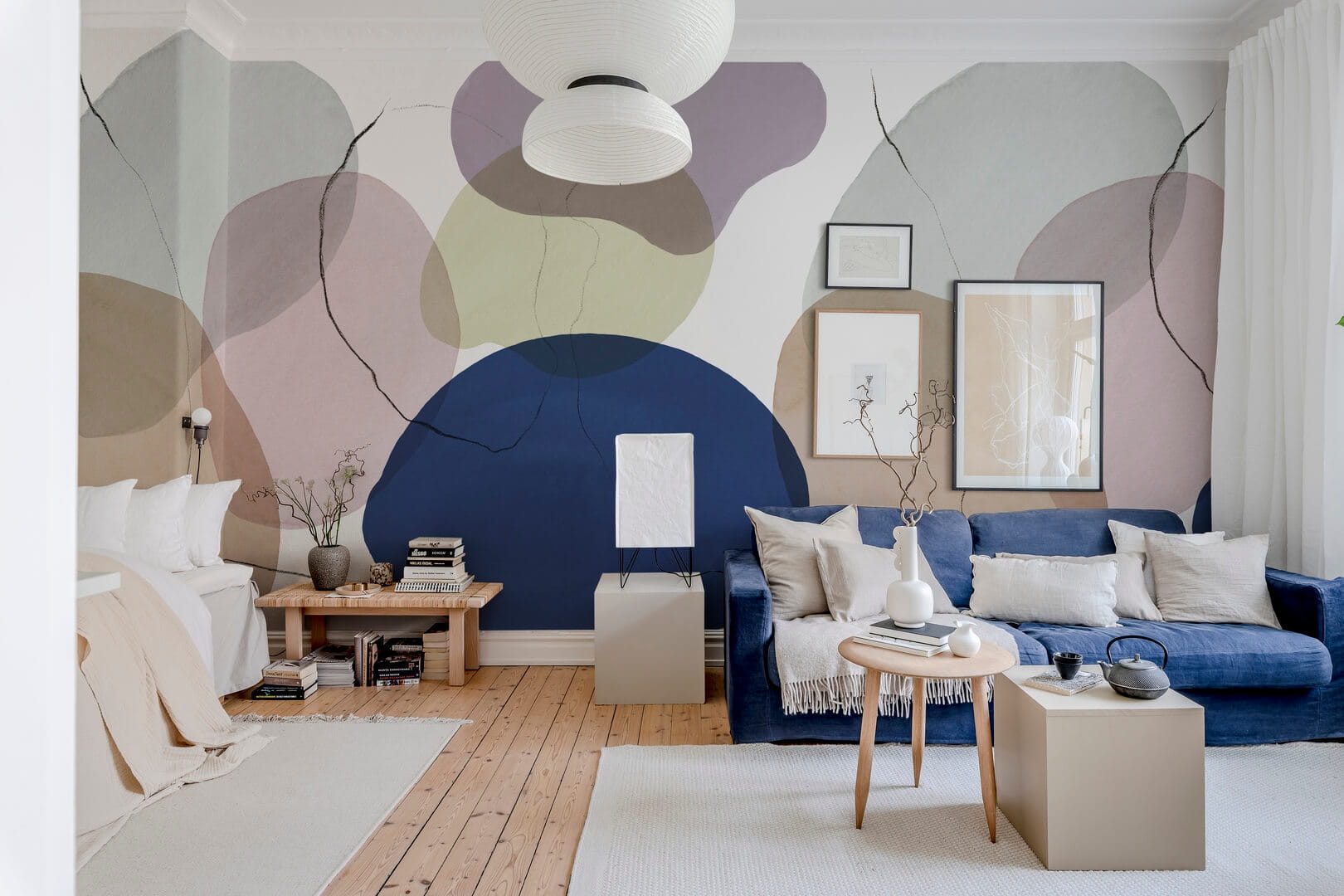 Fototapeta abstrakcyjna Rebel Walls R18342 Floating Playful Simplicity