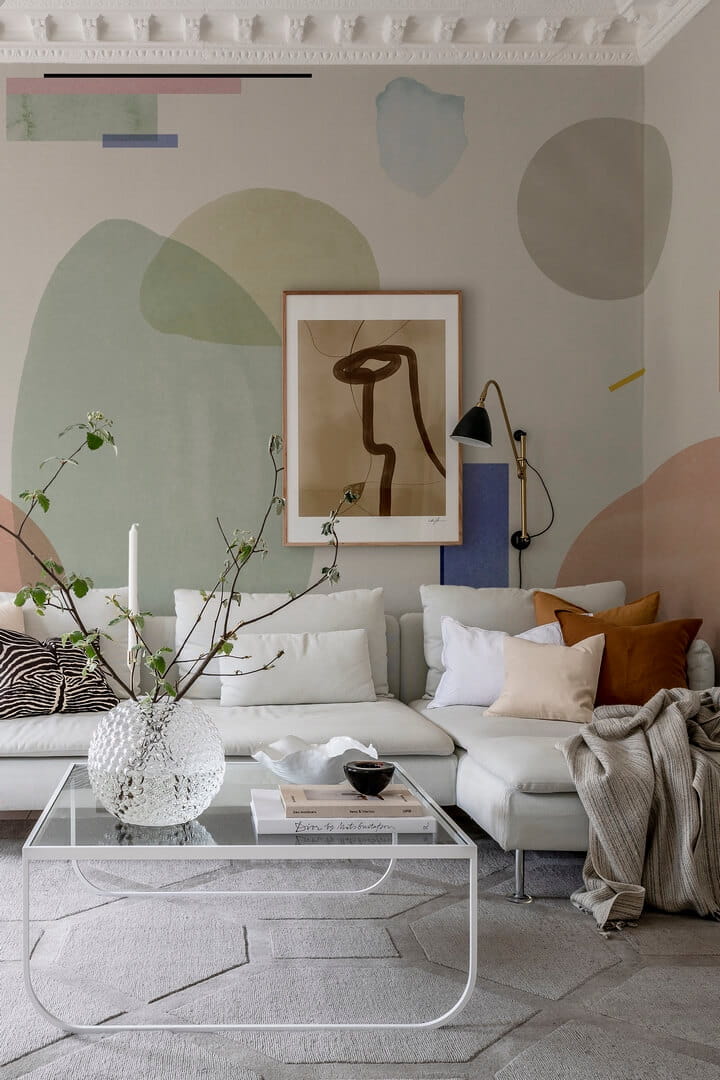 Fototapeta geometryczna Rebel Walls R18361 Geometry Pstel Simplicity