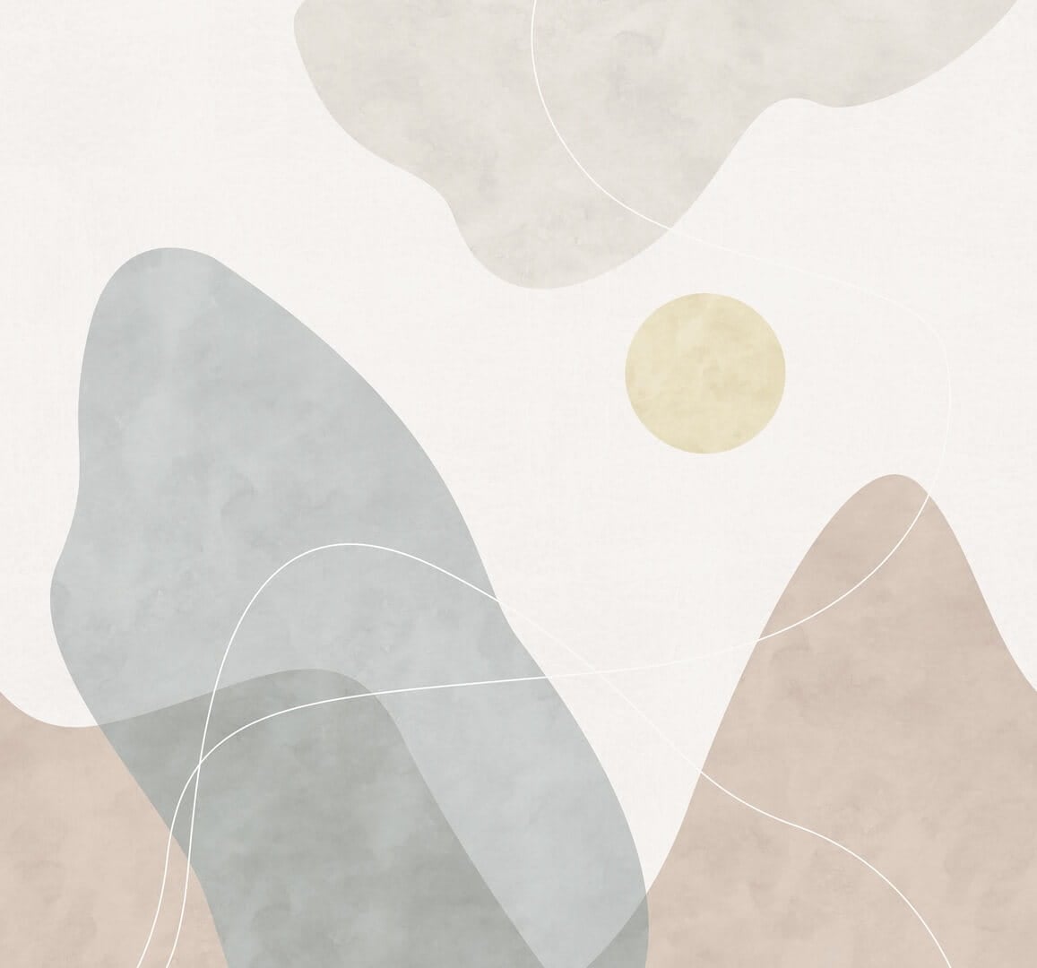 Fototapeta abstrakcyjna Rebel Walls R18372 Terrain Pastel Simplicity