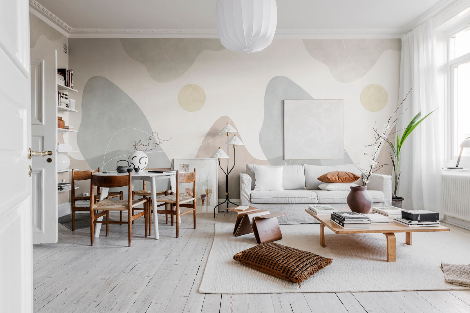 Fototapeta abstrakcyjna Rebel Walls R18372 Terrain Pastel Simplicity