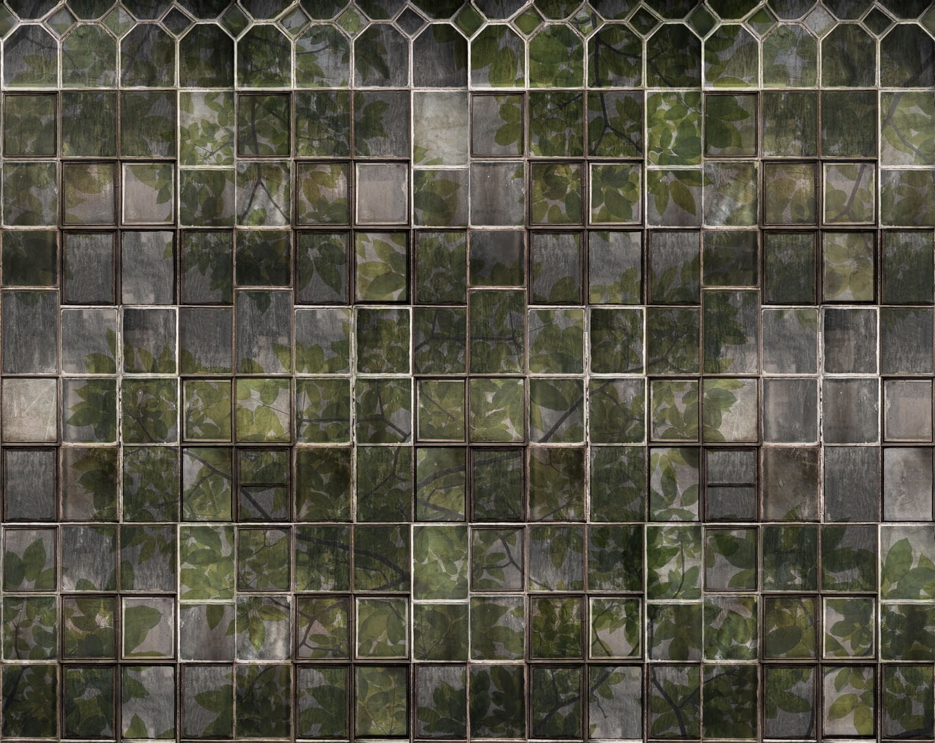 Fototapeta z roślinnym wzorem Rebel Walls R17641 Cuba Green Scenery
