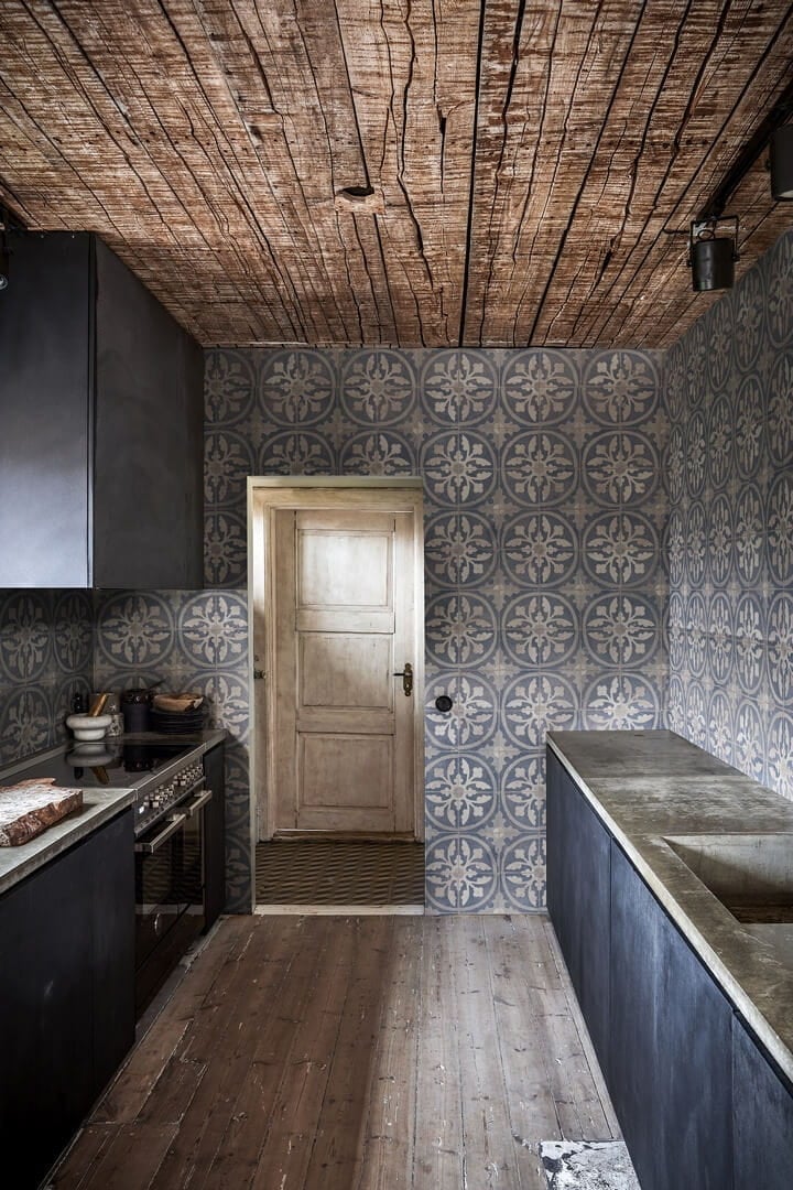 Tapeta w kuchni inspiracje R17783 Rebel Walls