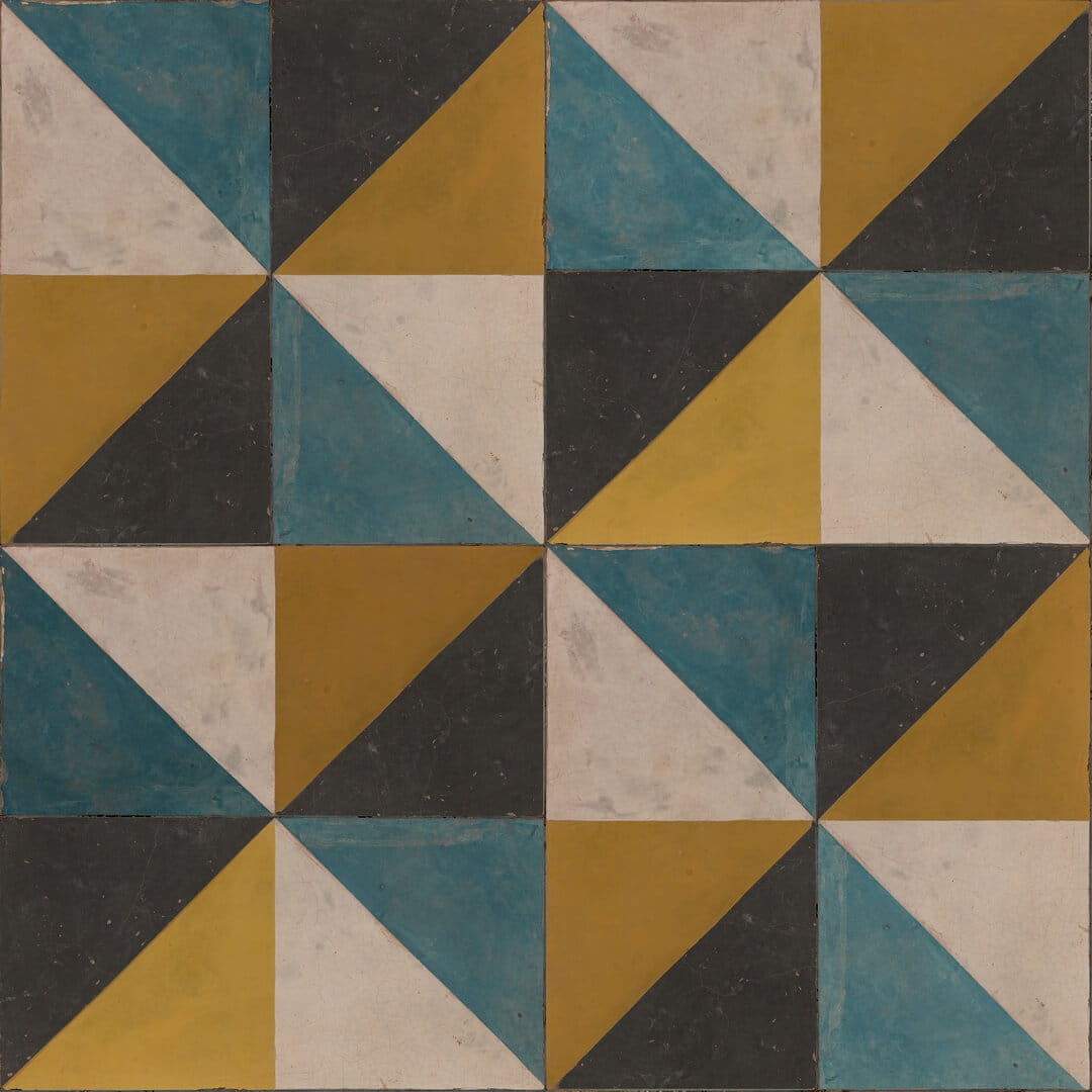 Fototapeta geometryczna Rebel Walls R17811 Tunis Saffron Scenery