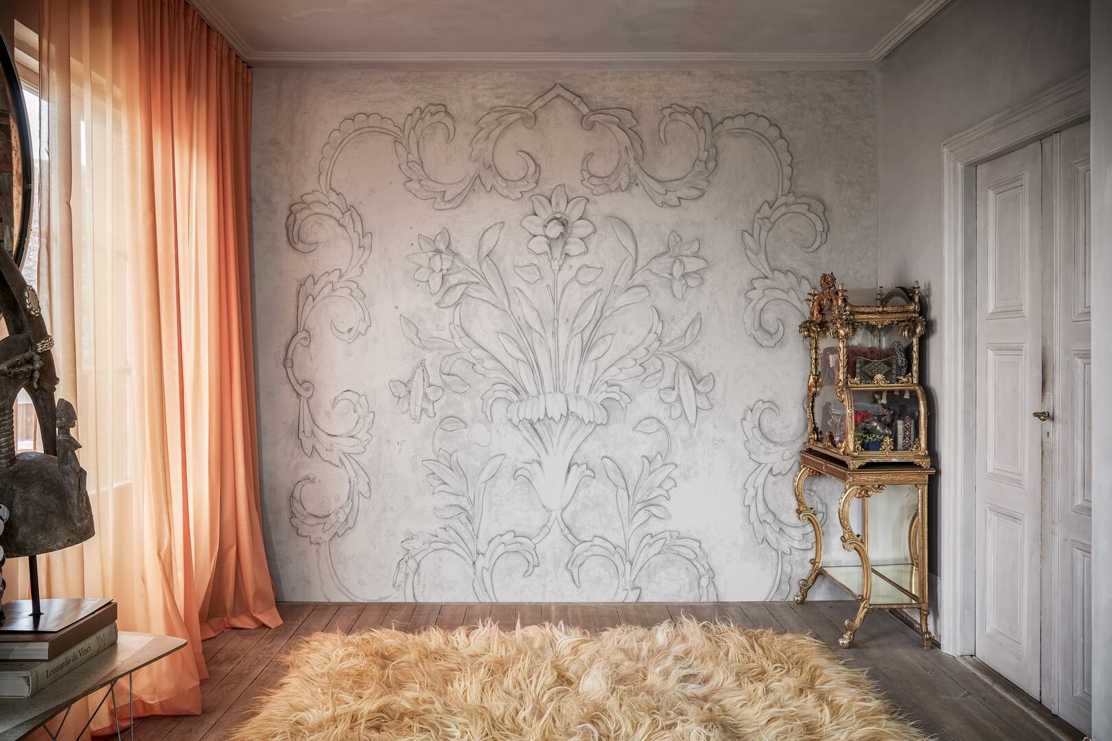 Fototapeta kwiaty Rebel Walls R17852 Marseille Pearl Senery