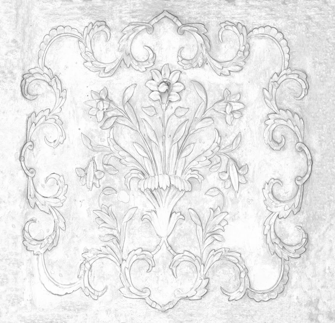 Fototapeta kwiaty Rebel Walls R17852 Marseille Pearl Senery