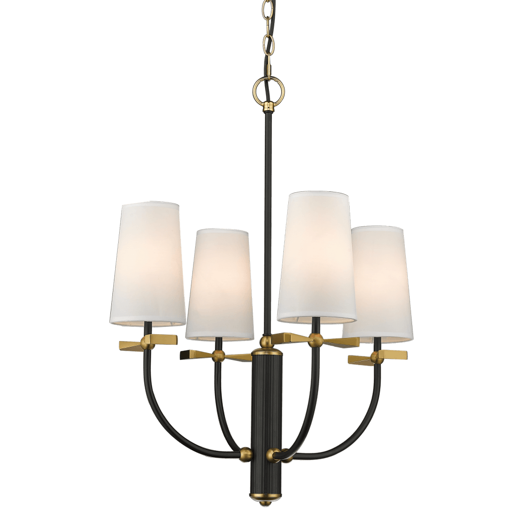 Elegancki Żyrandol Bow P04183BK Cosmo Light