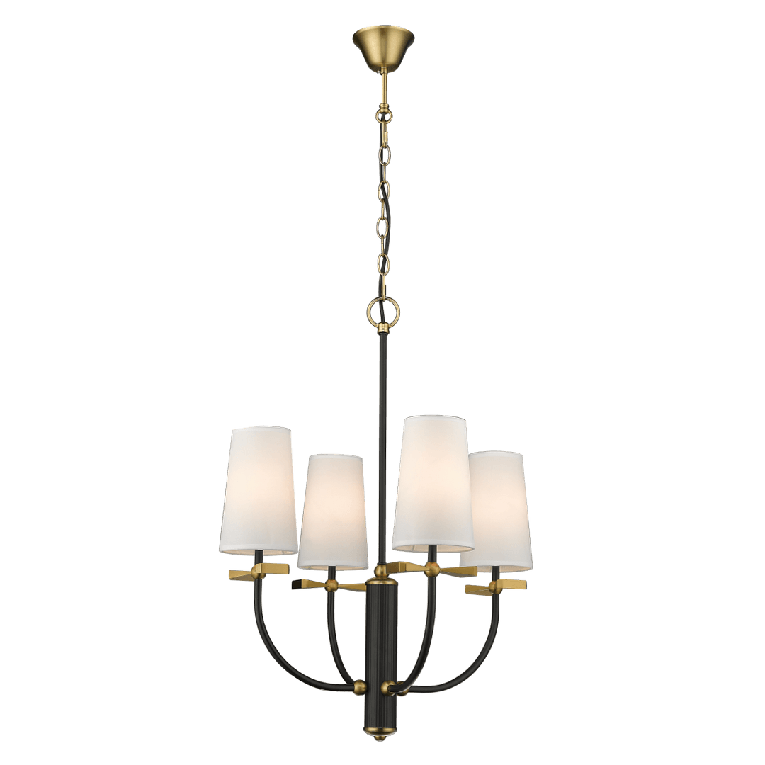 Elegancki Żyrandol Bow P04183BK Cosmo Light