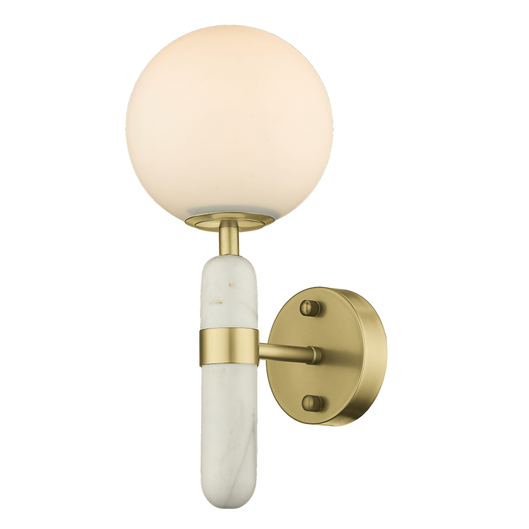 Minimalistyczny kinkiet La Spezia W01343BR Cosmo Light
