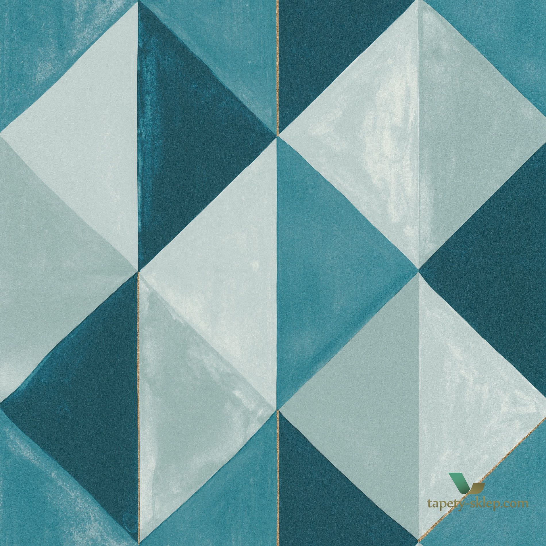 Tapeta romby Caselio GNL101706027 Plenitude Green Life