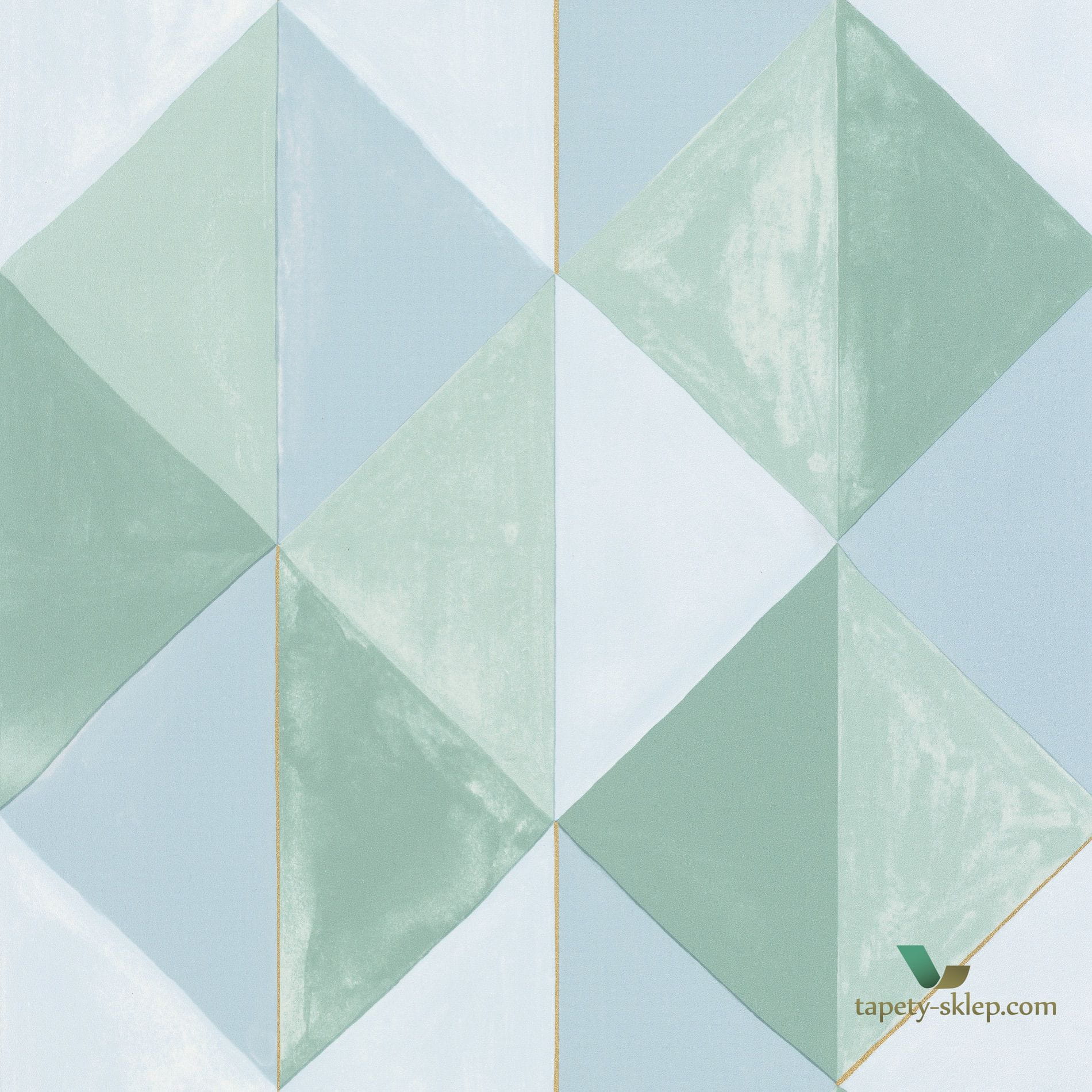 Tapeta romby Caselio GNL101707024 Plenitude Green Life