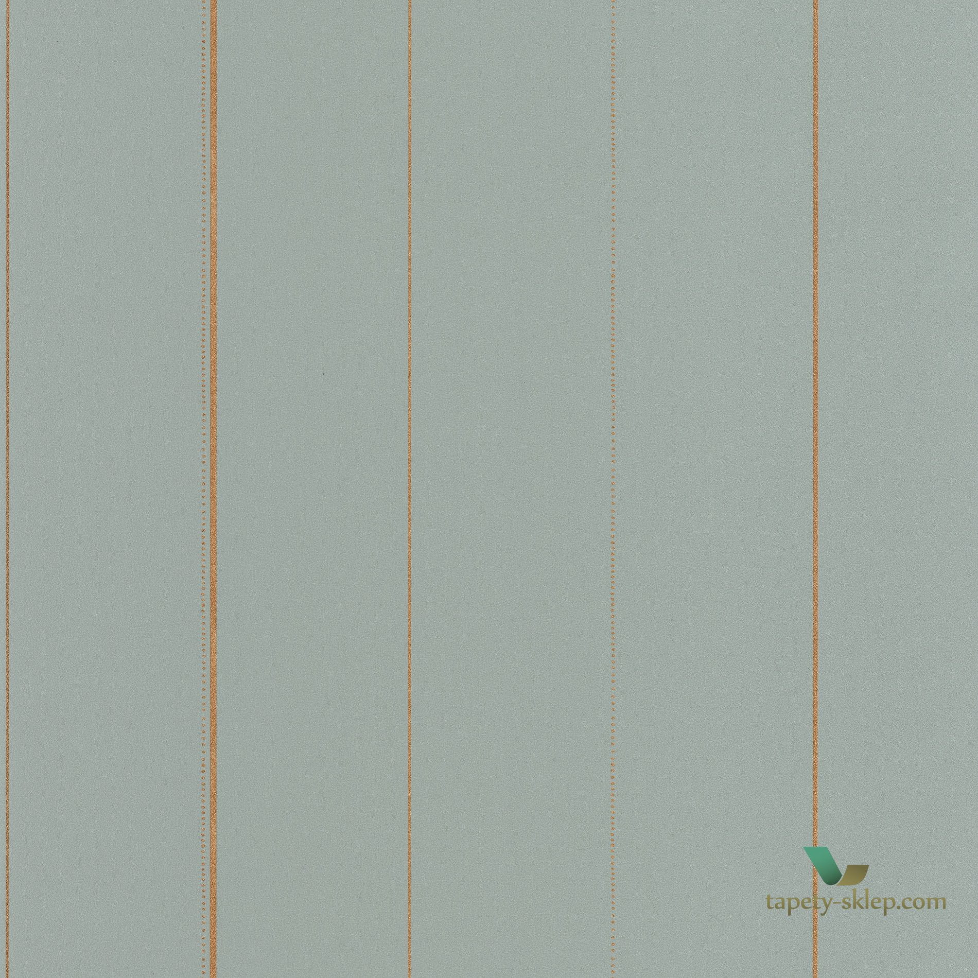 Tapeta w pasy Caselio GNL101726027 Peaceful Green Life