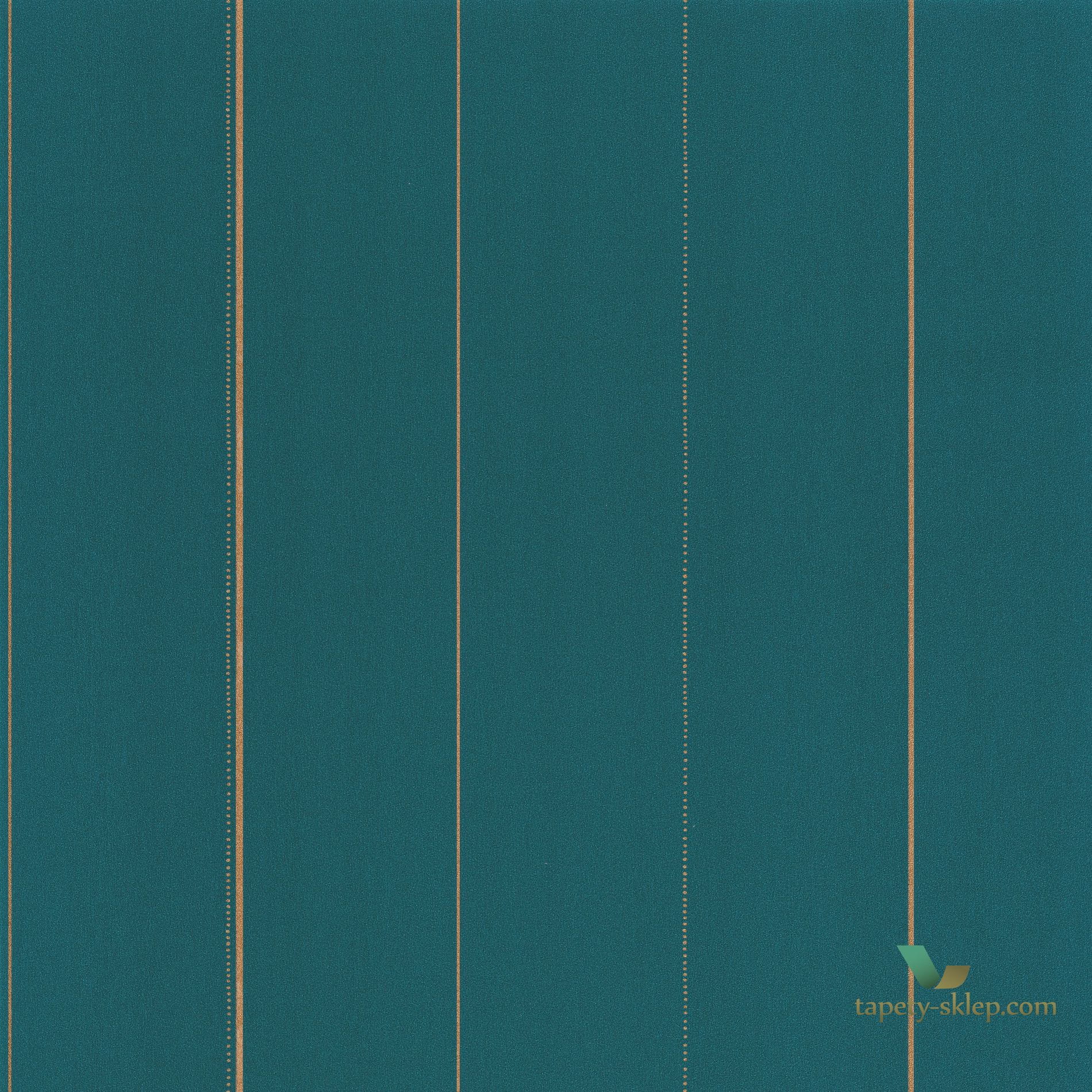 Tapeta w pasy Caselio GNL101726122 Peaceful Green Life