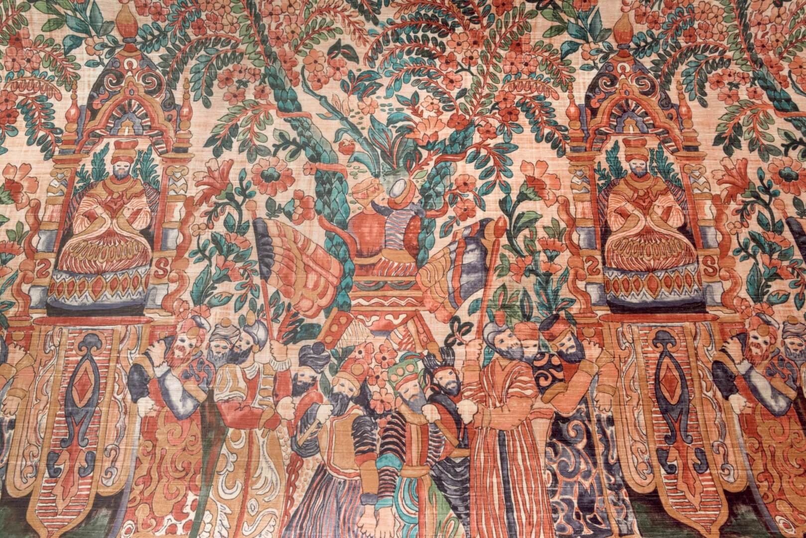 Tapeta tekstylna orientalna Arte Emperador 49500 Gitane