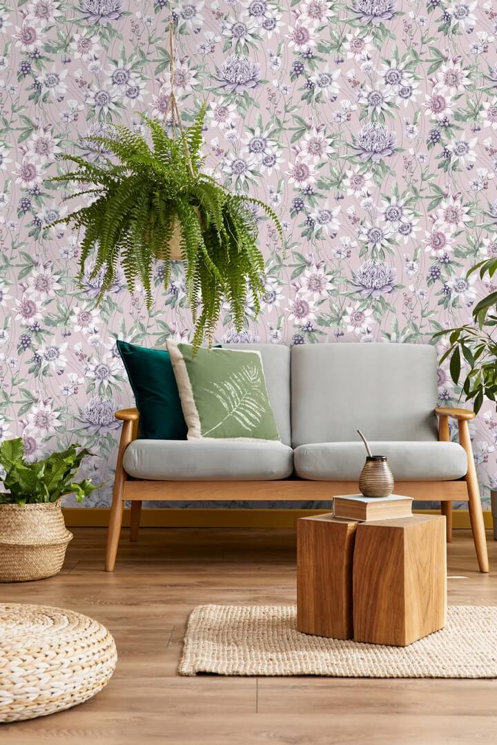 Tapeta kwiaty Holden 91322 Passiflora Amazonia