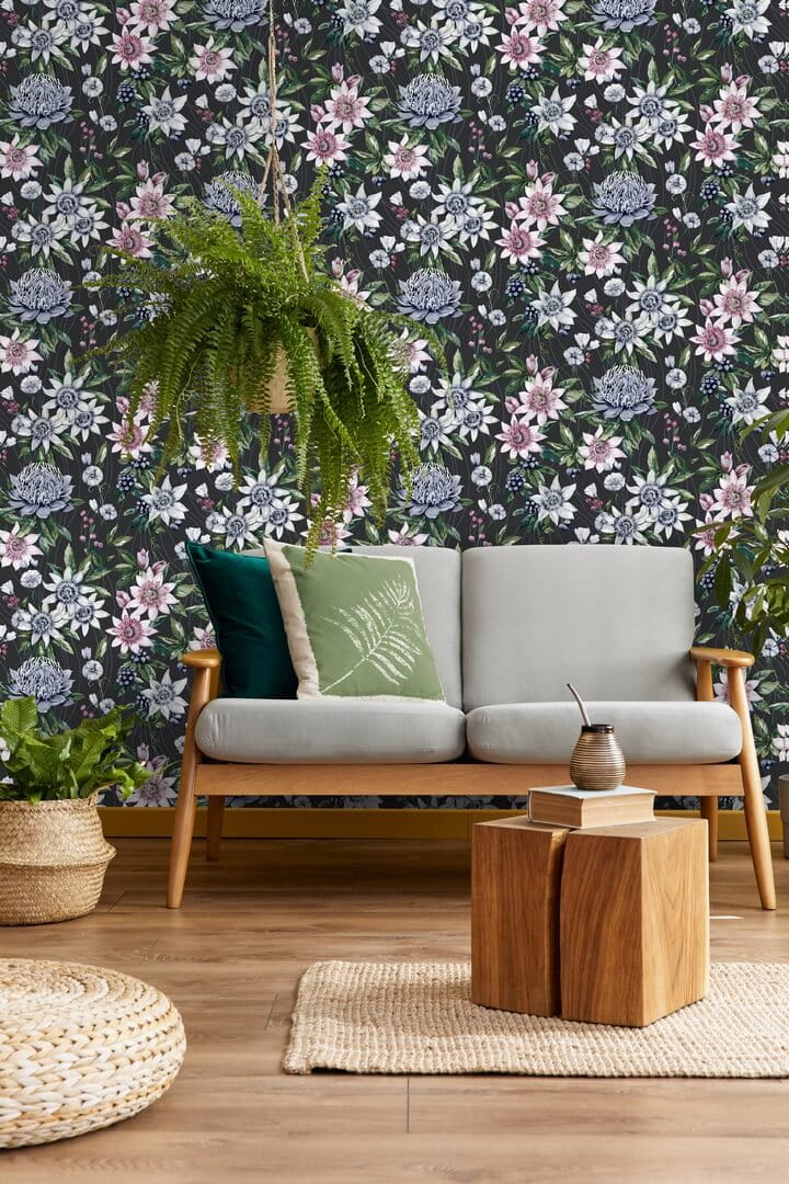 Tapeta kwiaty Holden 91324 Passiflora Amazonia