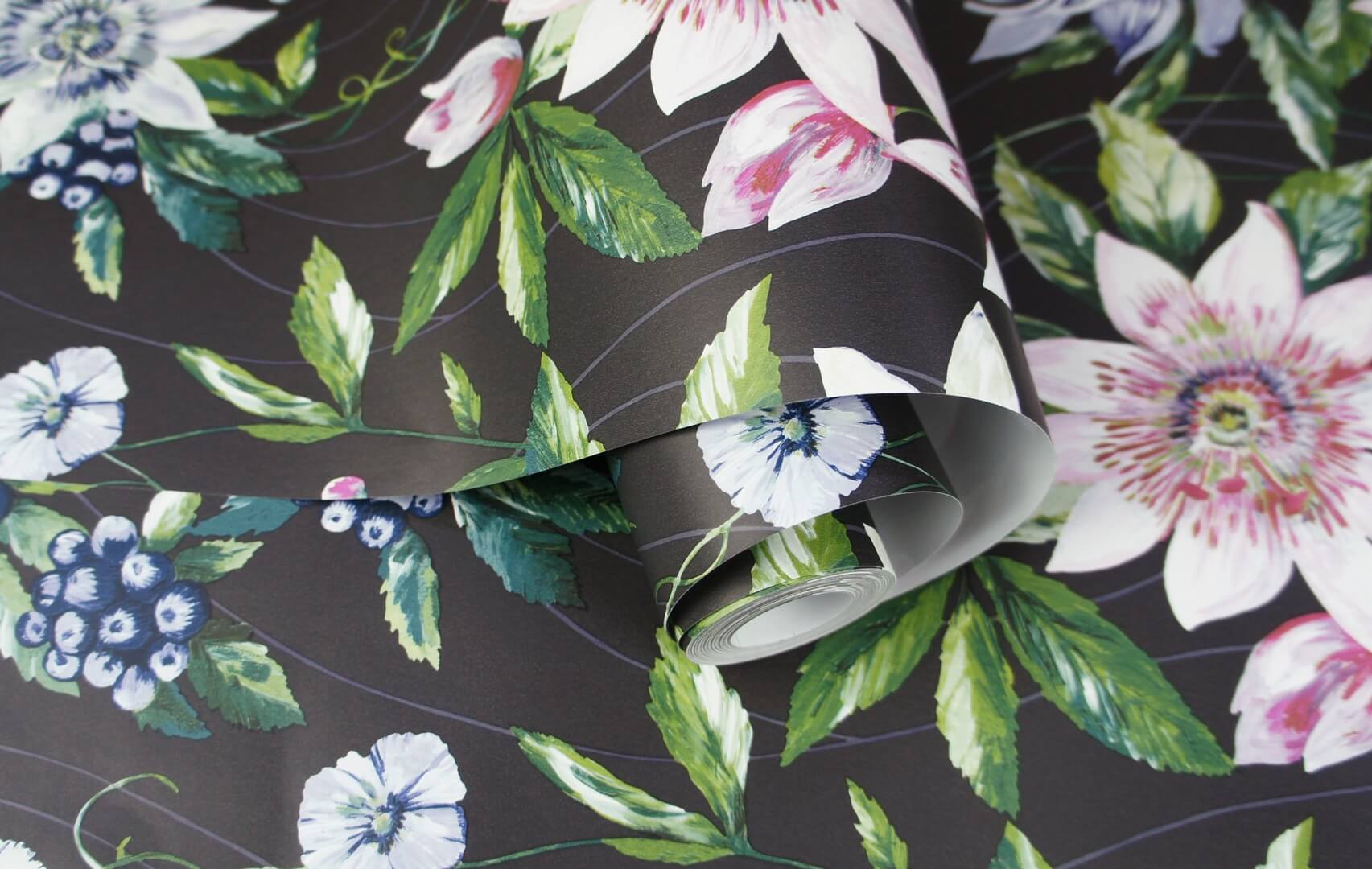 Tapeta kwiaty Holden 91324 Passiflora Amazonia
