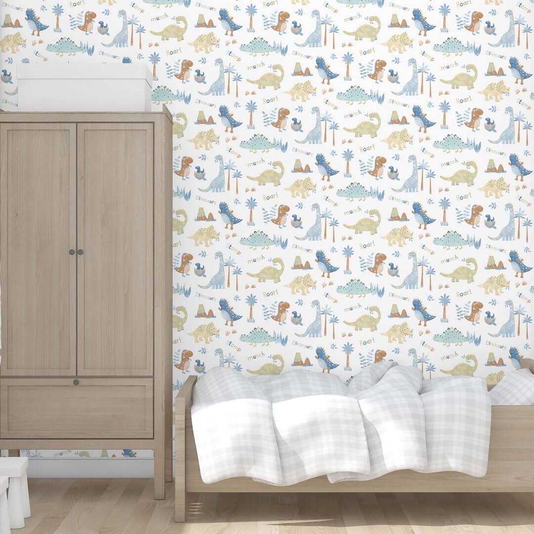 Tapeta dinozaury Galerie G78363 Tiny Tots 2