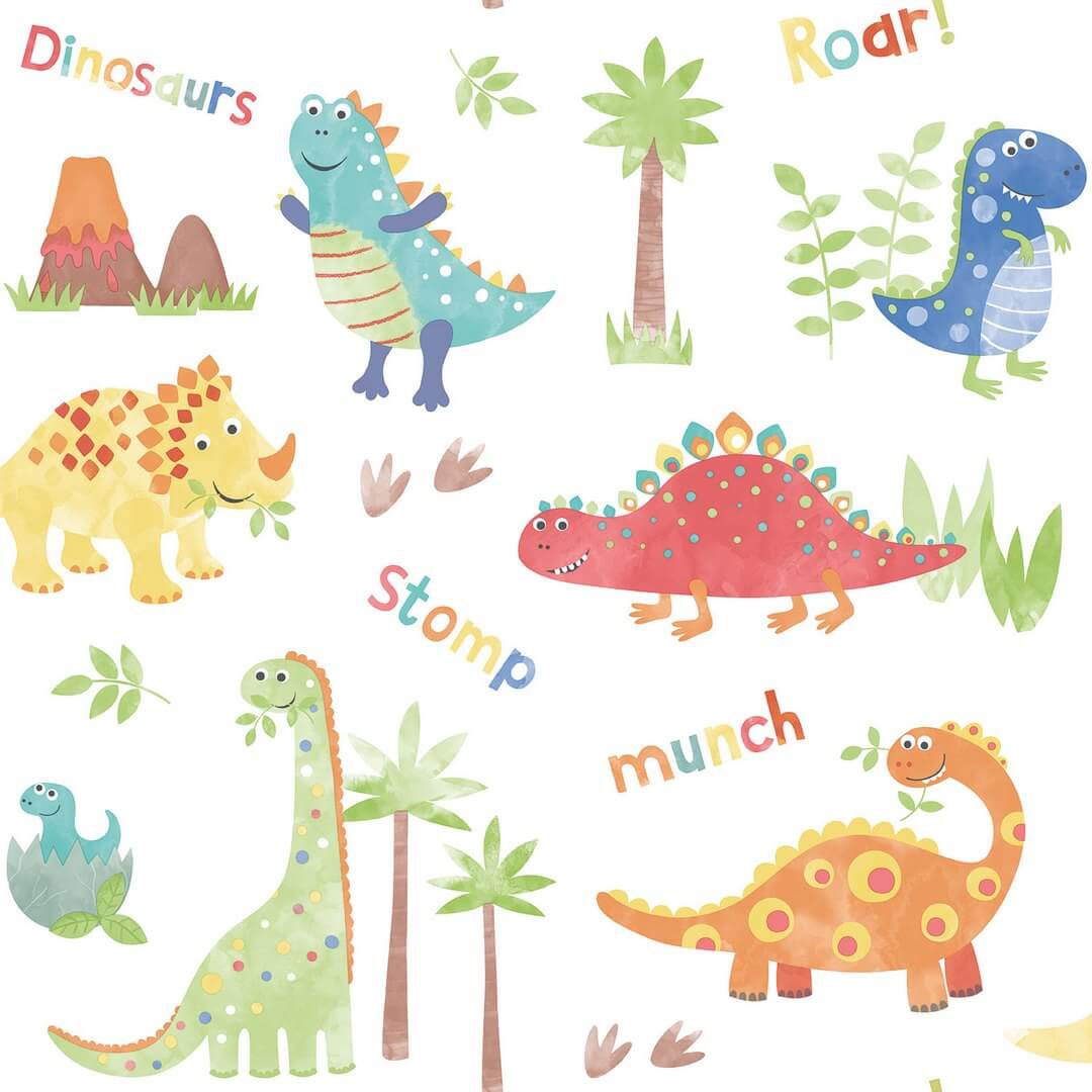 Tapeta dinozaury Galerie G78364 Tiny Tots 2