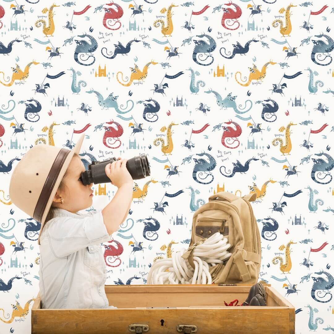 Tapeta w smoki Galerie G78369 Tiny Tots 2