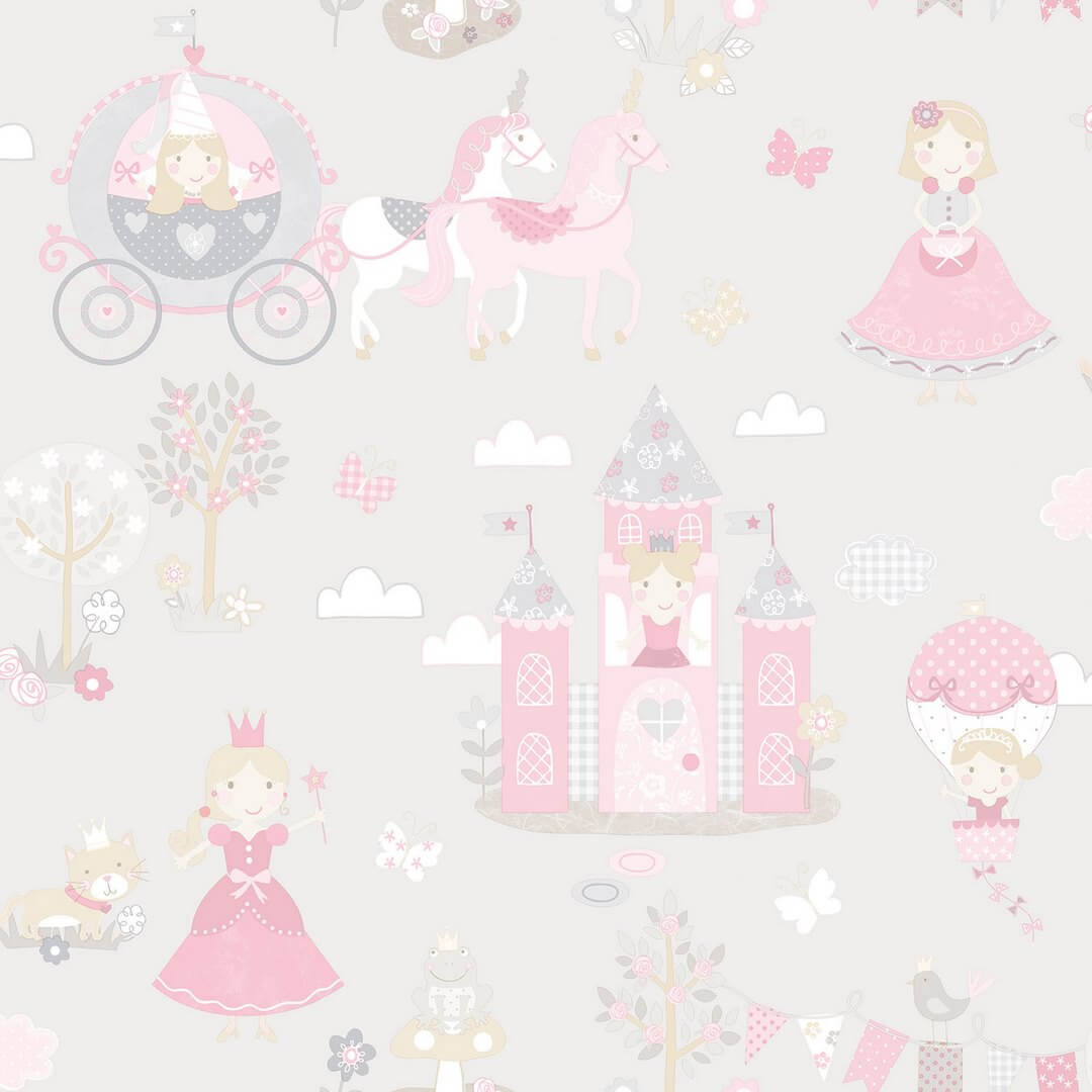 Tapeta księżniczki Galerie G78370 Tiny Tots 2