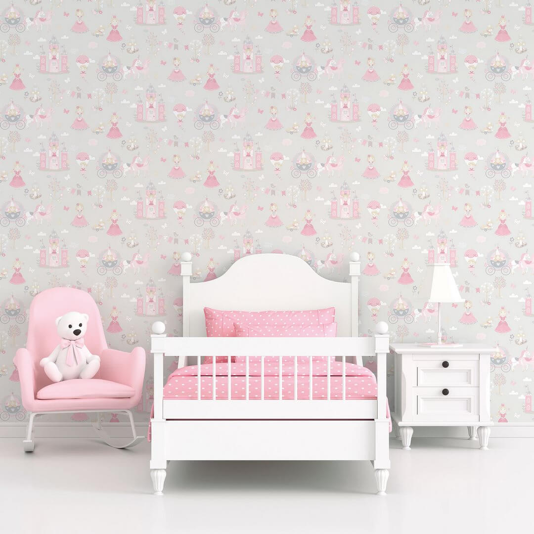 Tapeta księżniczki Galerie G78370 Tiny Tots 2