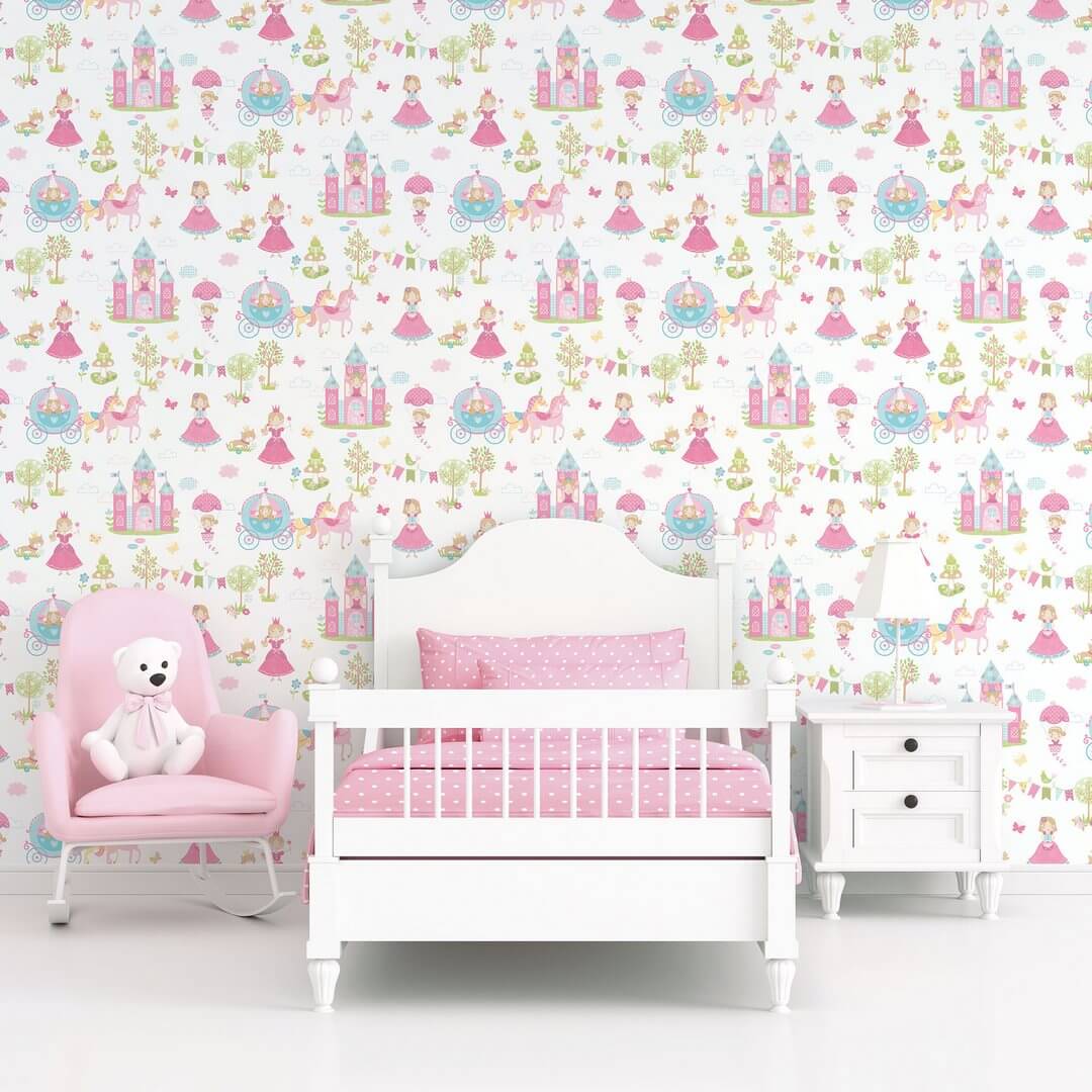 Tapeta księżniczki Galerie G78372 Tiny Tots 2