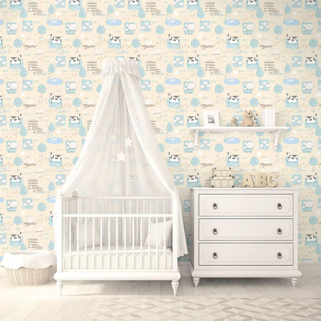Tapeta farma Galerie G78374 Tiny Tots 2