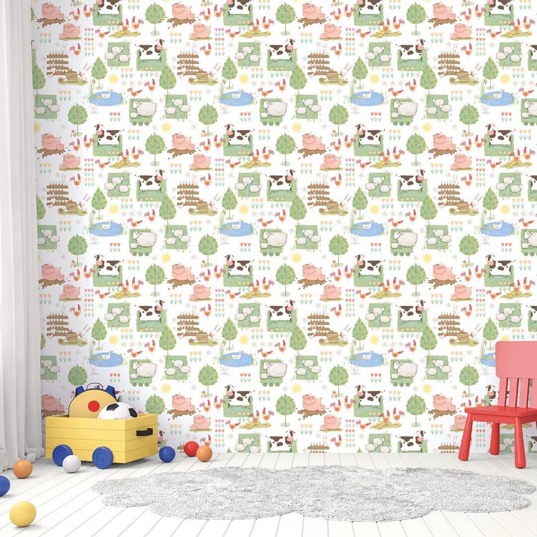 Tapeta farma Galerie G78377 Tiny Tots 2
