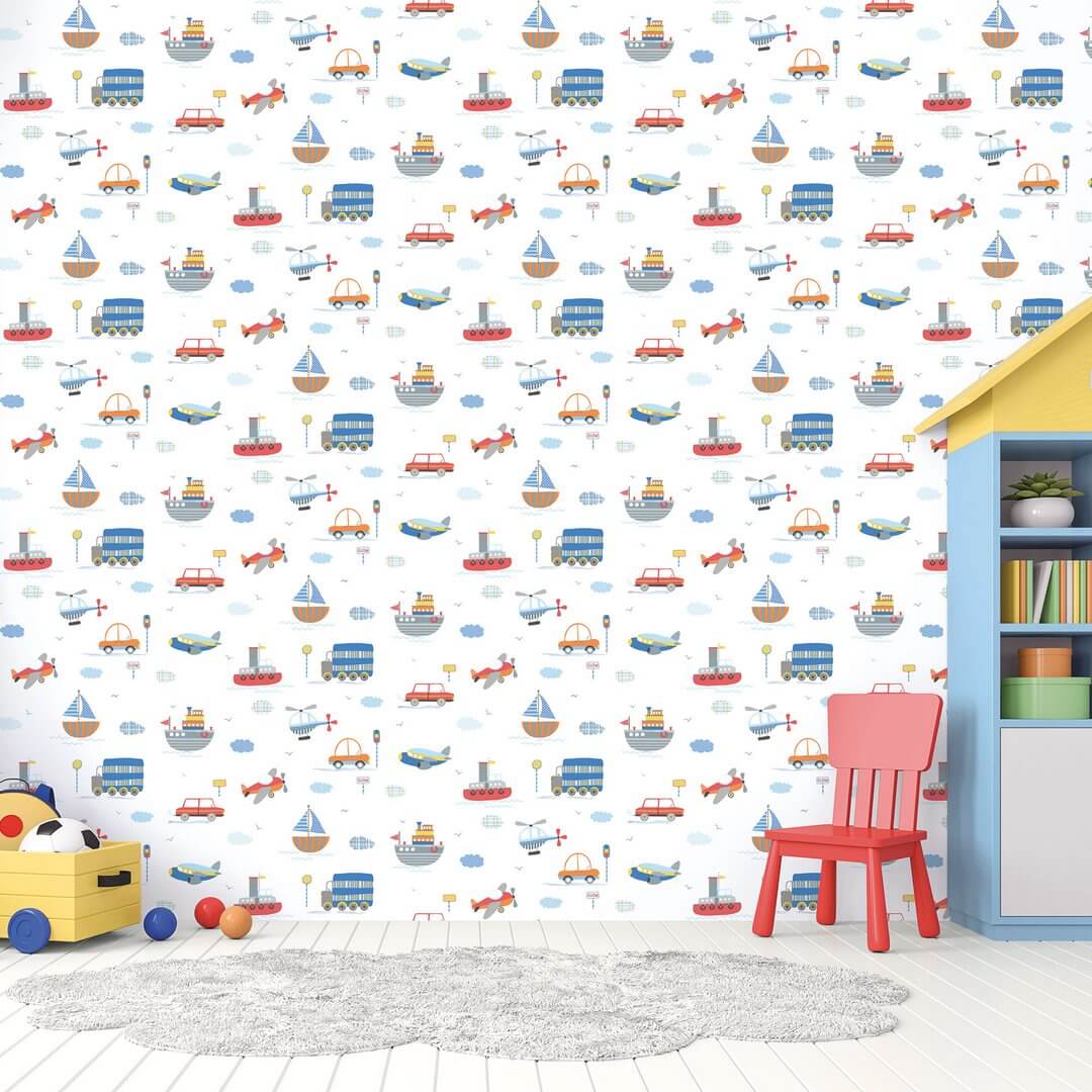 Tapeta pojazdy Galerie G78415 Tiny Tots 2