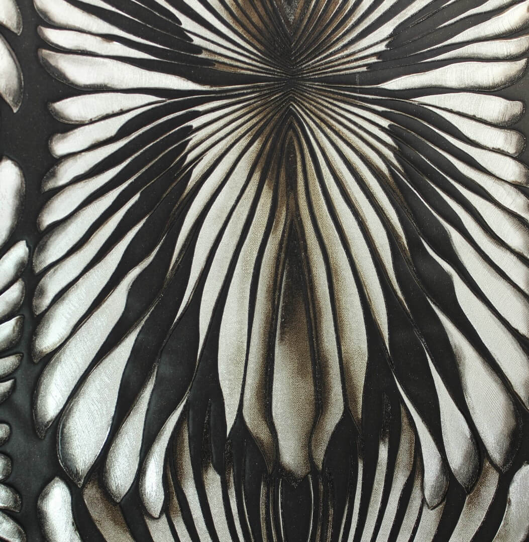 Tapeta ekskluzywna na srebrnej folii Roberto Cavalli RC19002 Home NO. 8 - szer. 106cm