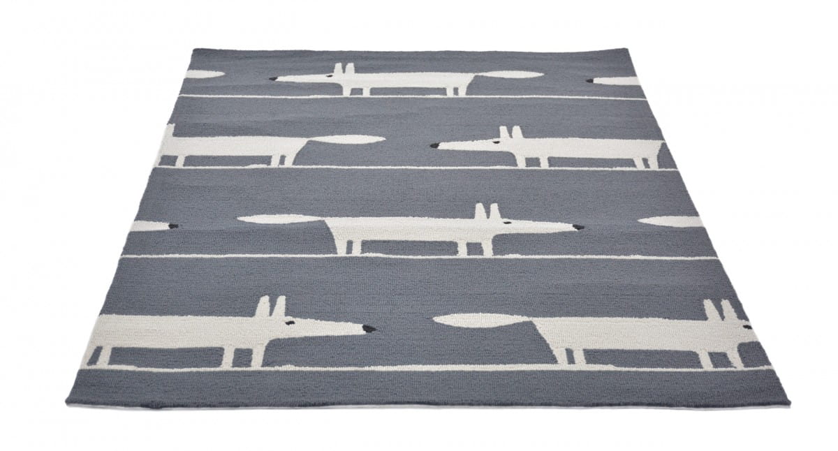 Dywan w liski Mr Fox Charcoal 425305