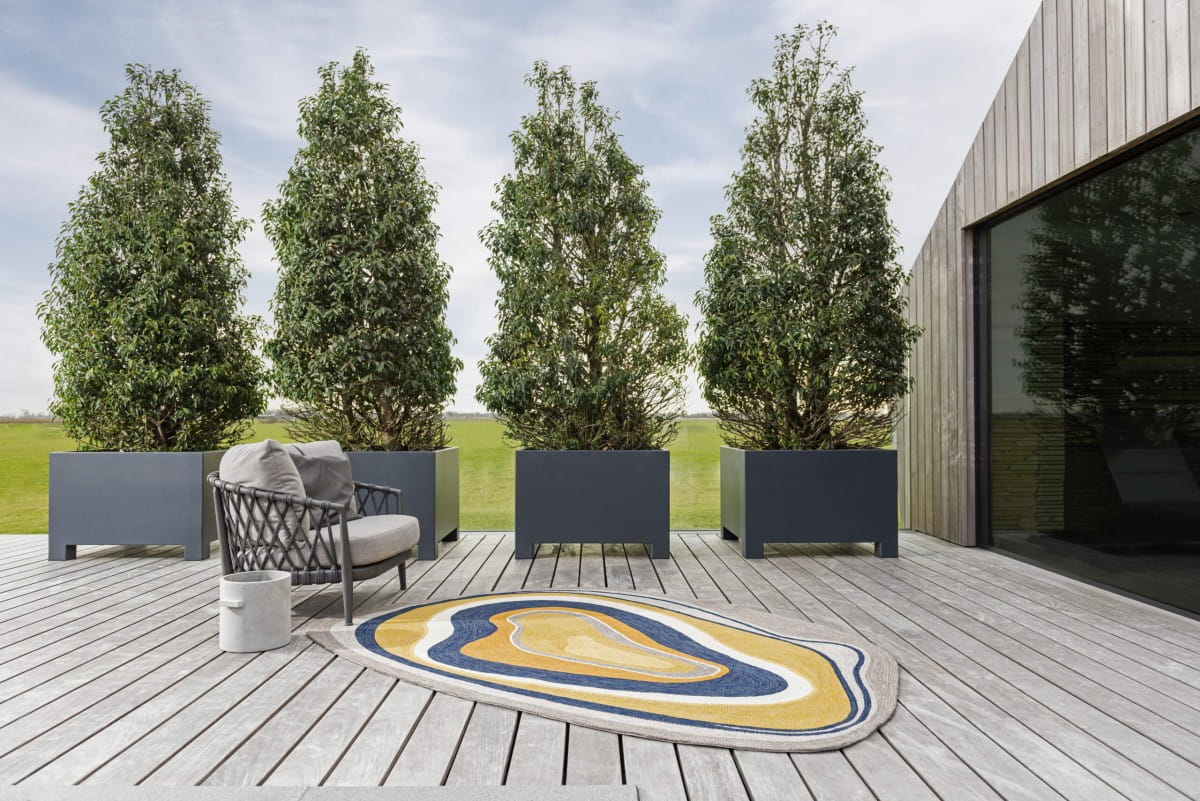 Dywan owalny nowoczesny Aura 477306