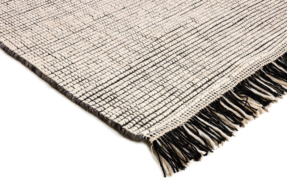 Dywan z frędzlami szary Nordic Flair Steel Grey/White