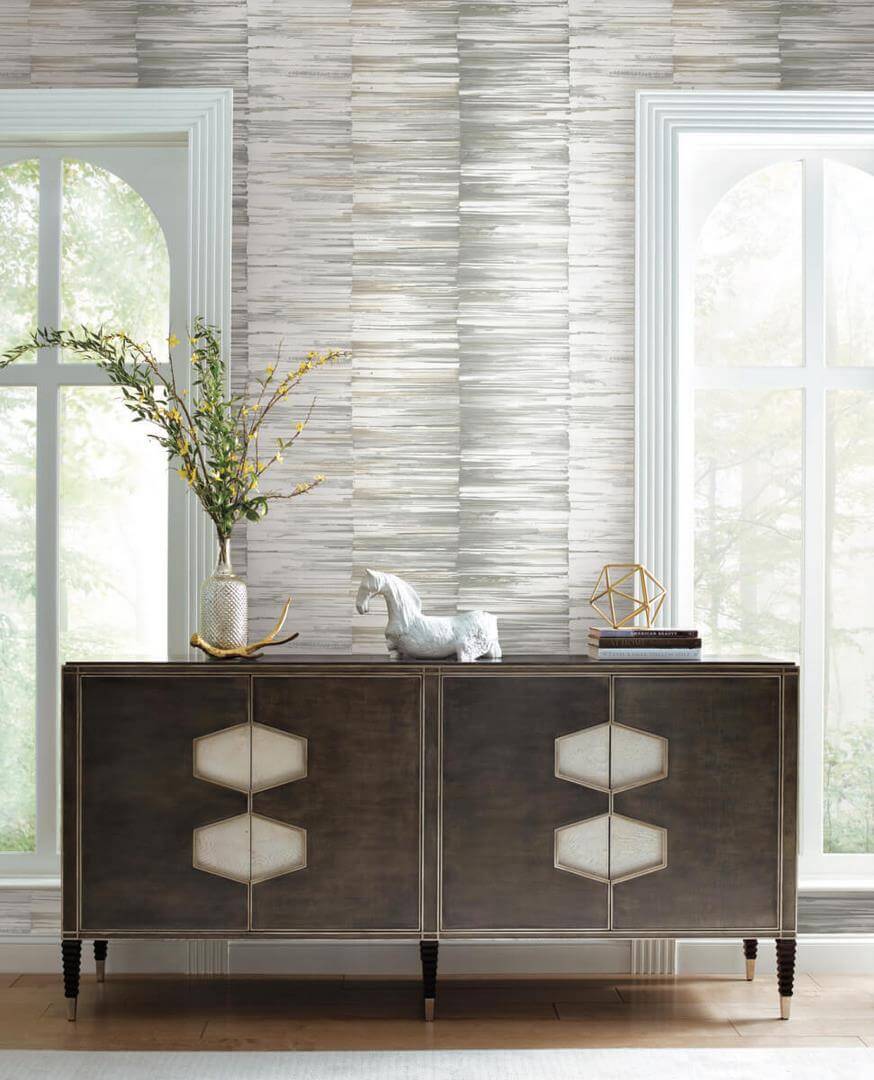 Tapeta artystyczne pasy York Wallcoverings OS4232 Artist's Palette Candice Olson Modern Nature 2