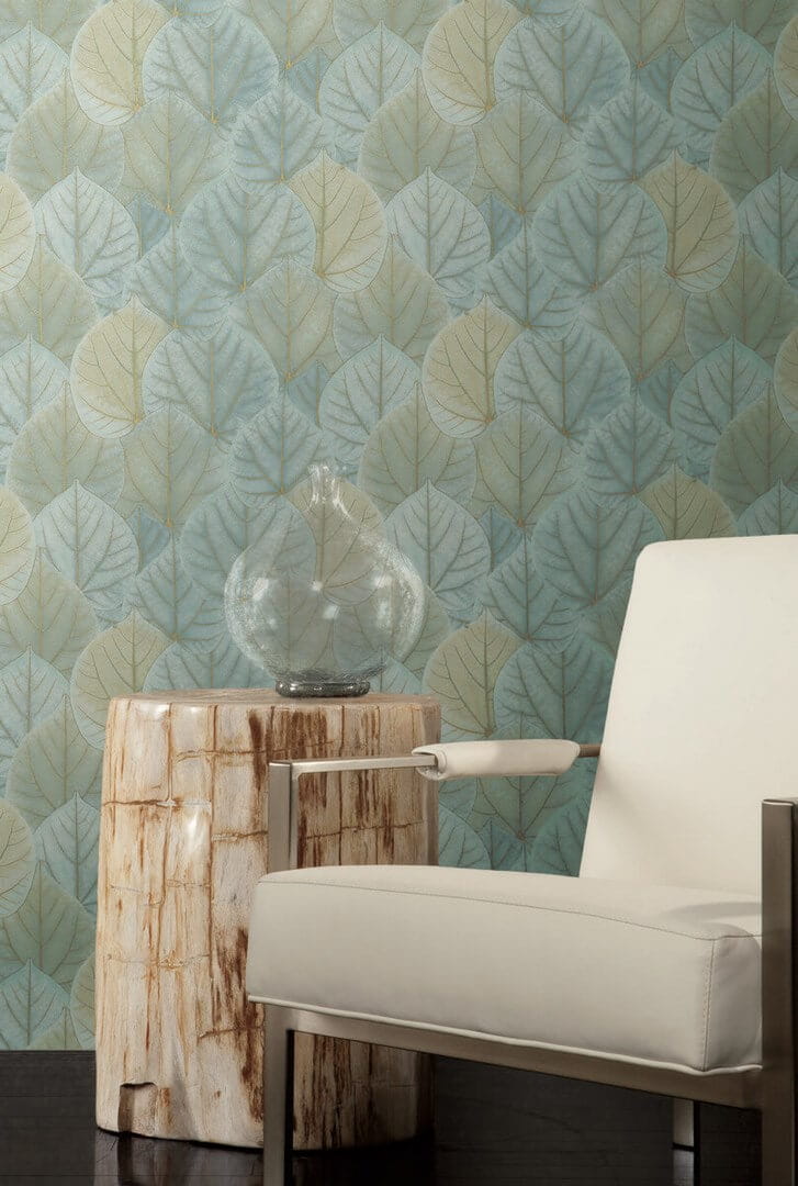 Tapeta liście York Wallcoverings OS4241 Leaf Concerto Candice Olson Modern Nature 2
