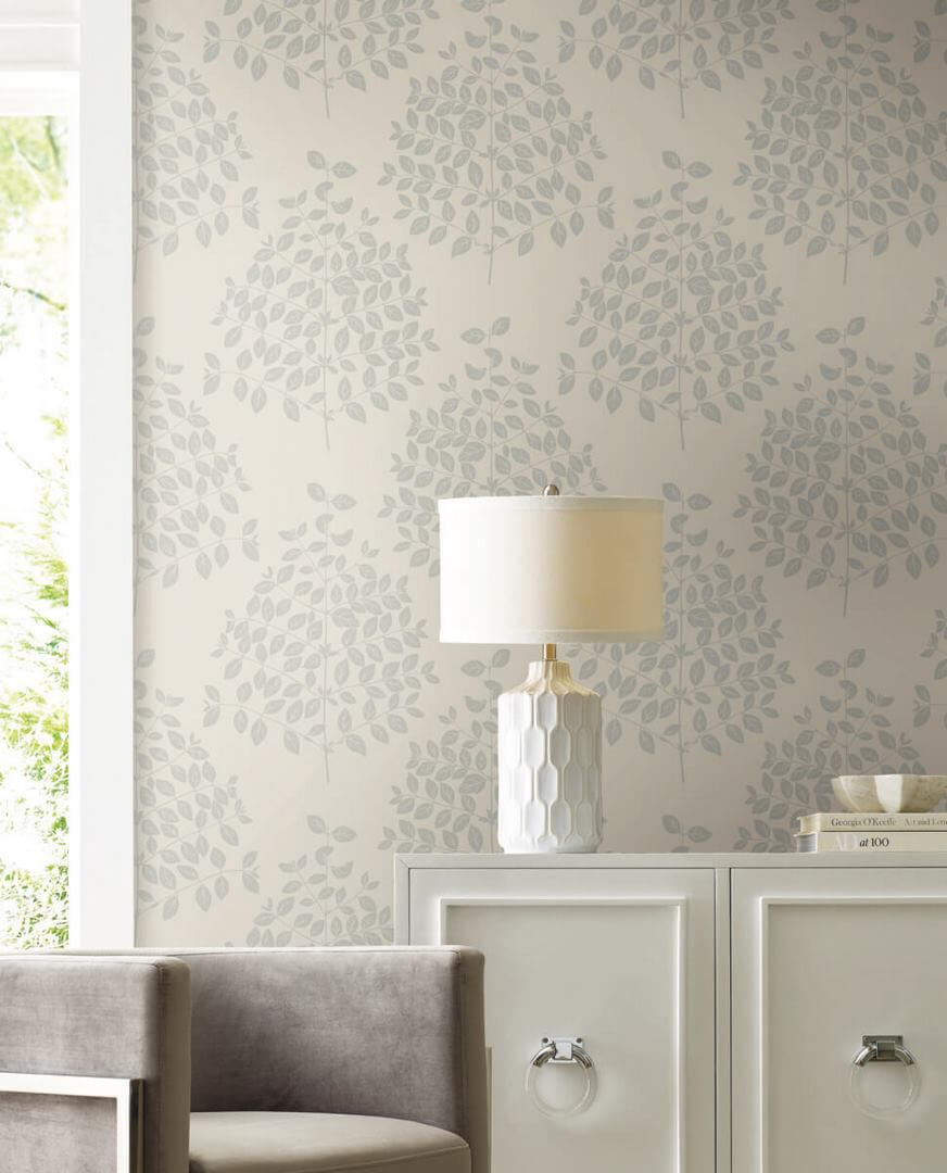 Tapeta liście i gałązki York Wallcoverings OS4251 Tender Candice Olson Modern Nature 2