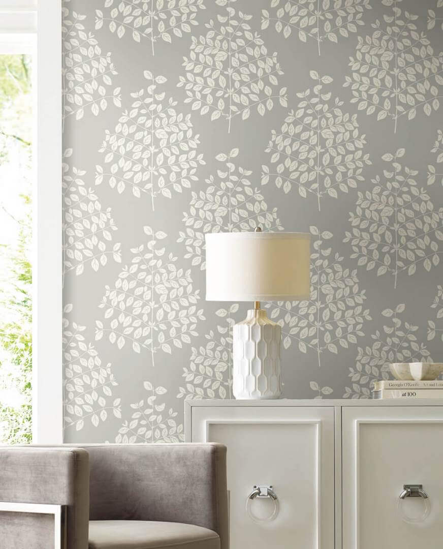 Tapeta liście i gałązki York Wallcoverings OS4252 Tender Candice Olson Modern Nature 2