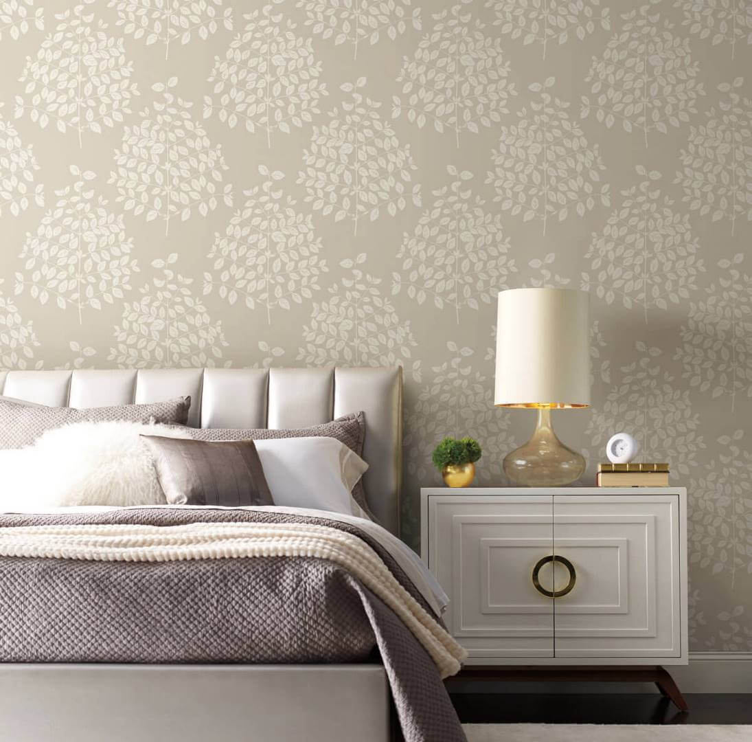 Tapeta liście i gałązki York Wallcoverings OS4253 Tender Candice Olson Modern Nature 2